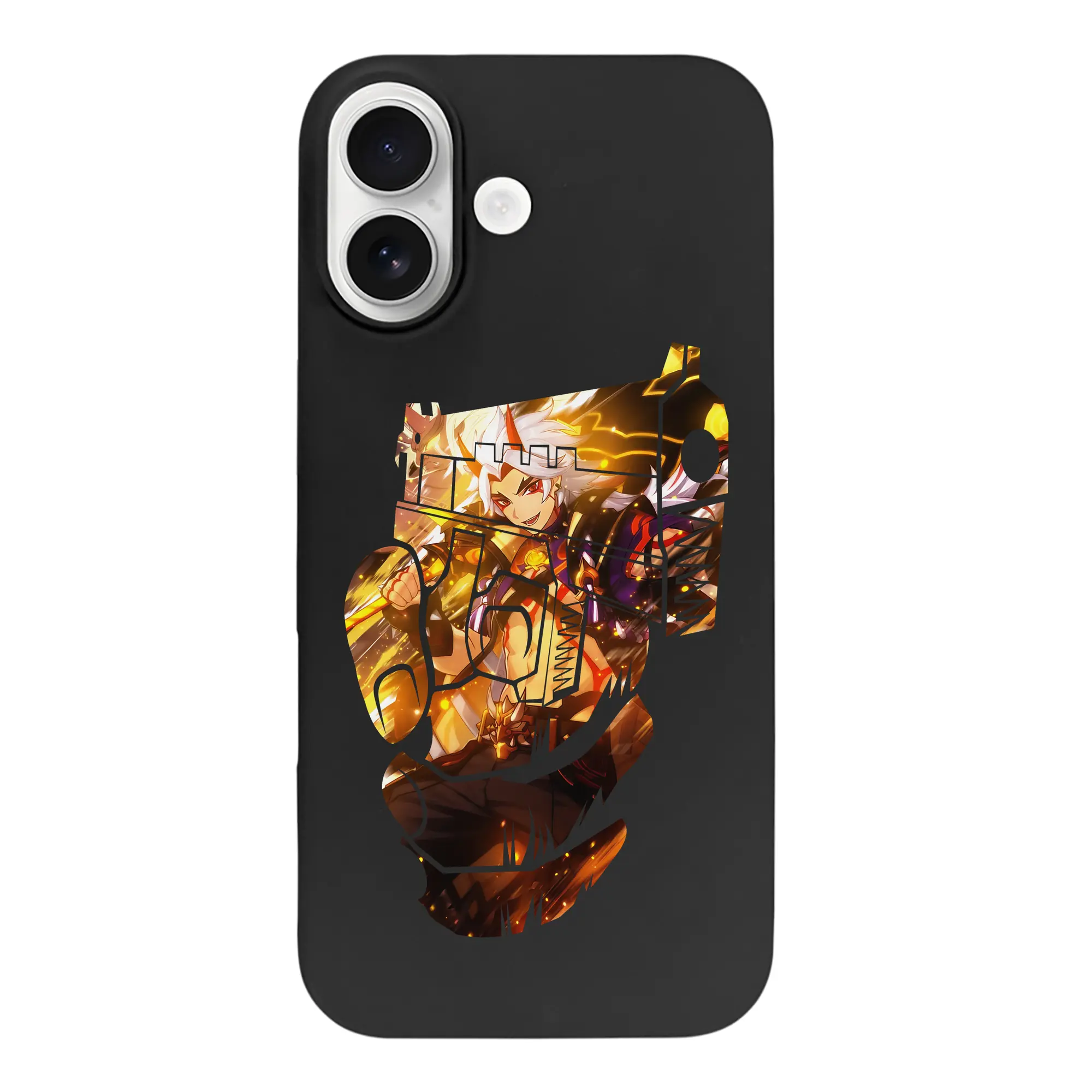 原 神 グッズ 荒瀧 一 斗 - iPhone 17 シリーズ シリコンケース 薄型 耐衝撃 指紋防止 ソフトタッチカバー 精密フィット 傷防止 保護ケース iPhone 17/17 Air/17 Pro/17 Pro Max 対応